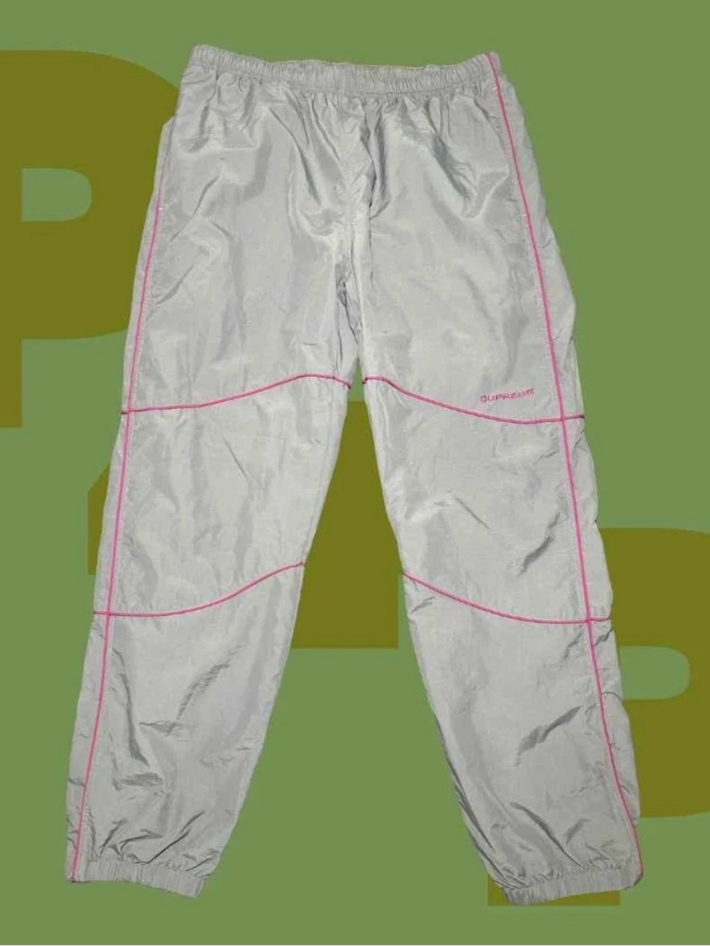 Supreme Piping Track Pant SS19 (Medium)